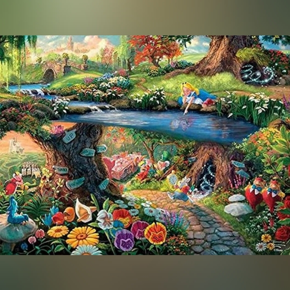 Alice In Wonderland 80x105cm DIY Diamond Painting